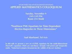 math.columbia.edu Abarbanel