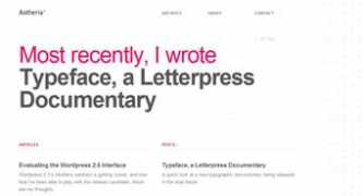 webdesignerdepot.com Astheria