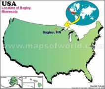 mapsofworld.com Bagley