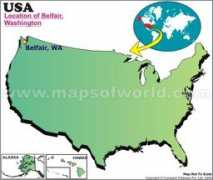 mapsofworld.com Belfair