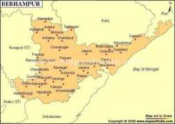 mapsofindia.com Berhampur