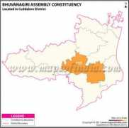 mapsofindia.com Bhuvanagiri