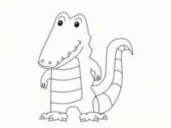 colorirdesenhos.com Crocodilo