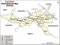 mapsofindia.com Cuttack