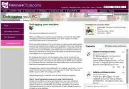 internet4classrooms.com Defrag