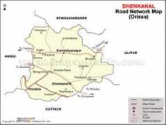 mapsofindia.com Dhenkanal