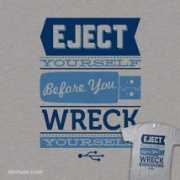 shirtoid.com Eject