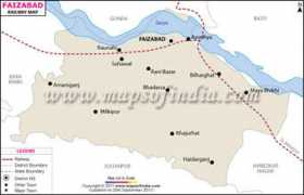 mapsofindia.com Faizabad