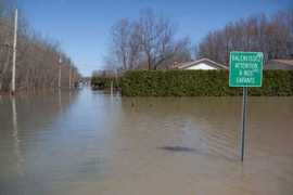 Flooded