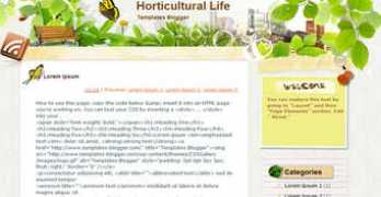 templates-blogger.com Horticultural
