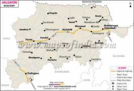 mapsofindia.com Jalgaon