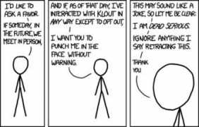 xkcd.com Klout