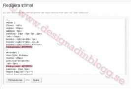 designadinblogg.se Kodrad