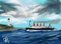 ratemydrawings.com Lusitania