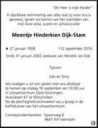 Meentje