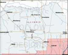 countymapsofillinois.com Menard