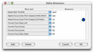 cocoasuite.com Mnemonic