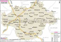 mapsofindia.com Nagaur
