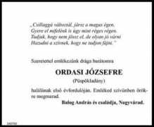 gyaszhir.hu Ordasi