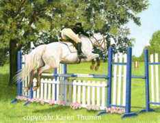 equineartist.com Oxer