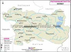 mapsofindia.com Pathanamthitta