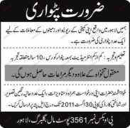 jobz.pk Patwari