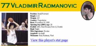 sonicscentral.com Radmanovic