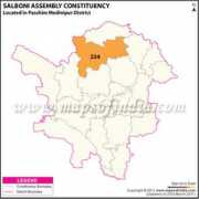 mapsofindia.com Salboni