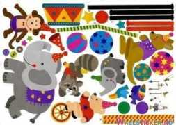 wallsticker.no Sirkus