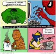 laughingsquid.com Superheroes