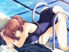 anime-wallpapers.com Swiming