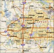 countymapsoftexas.com Tarrant