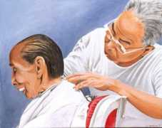 cshfineart.com Thebarber