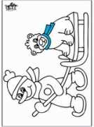 coloriage.org Traineau