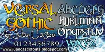 abstractfonts.com Versal