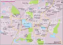 mapsofindia.com Vizianagaram
